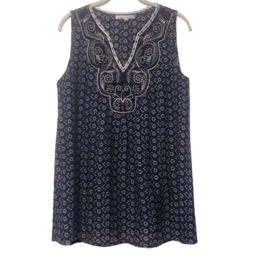 Anthropologie Embroidery Top - Size M